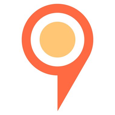 PIN işaret konum simgesini işaret noktası iğne düğmesini göster