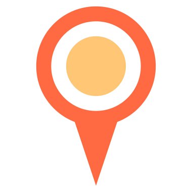 PIN işaret konum simgesini işaret noktası iğne düğmesini göster