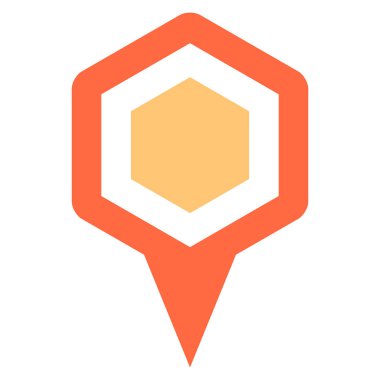 PIN işaret konum simgesini işaret noktası iğne düğmesini göster