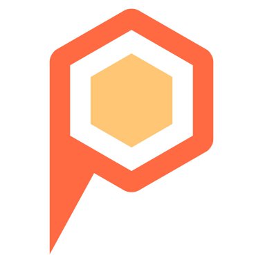 PIN işaret konum simgesini işaret noktası iğne düğmesini göster