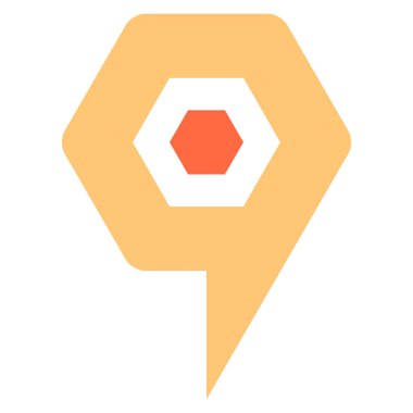 PIN işaret konum simgesini işaret noktası iğne düğmesini göster