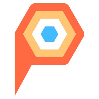 PIN işaret konum simgesini işaret noktası iğne düğmesini göster