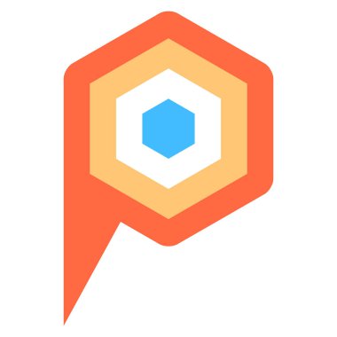 PIN işaret konum simgesini işaret noktası iğne düğmesini göster