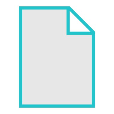 Dosya türü simgesi boş işareti