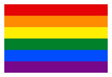 Gökkuşağı gurur bayrak LGBTT hareketi