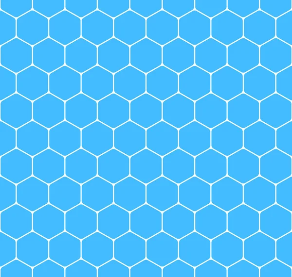 Seamless Pattern Hexagon Honeycomb Texture — Stock Vector