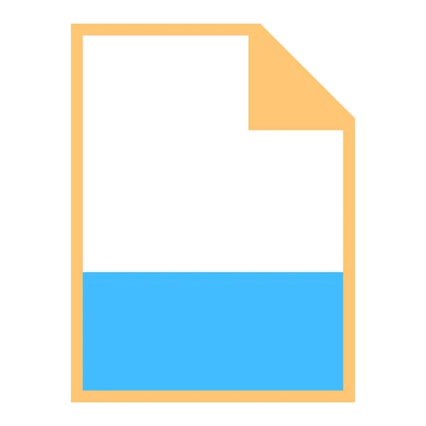Type de fichier Icon Empty Sign — Image vectorielle