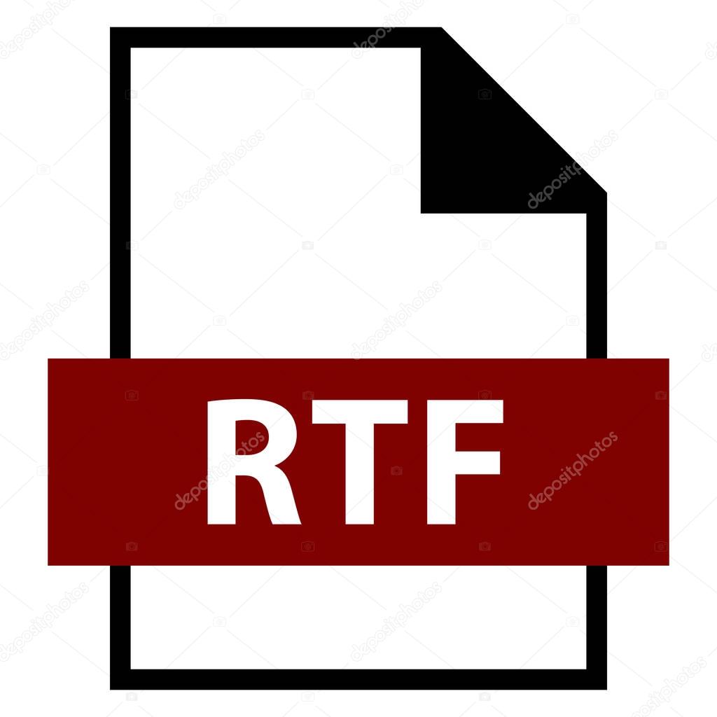 File Name Extension RTF Type