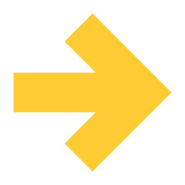 Düz ok simgesi işaretçi işareti gezinti düğmesi