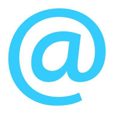 Düz kutsal kişilerin resmi e-posta işareti e-posta düğme sembol