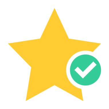 Düz yıldız simgesi en sevdiğim yer imi düğmesini