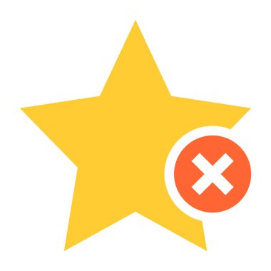 Düz yıldız simgesi en sevdiğim yer imi düğmesini