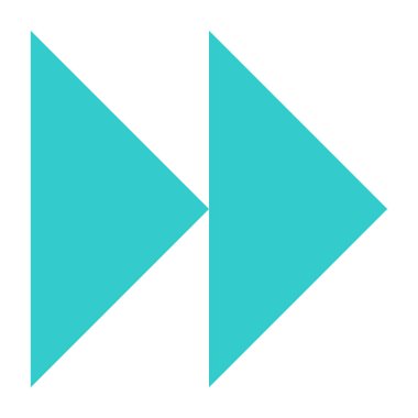 Düz ileriye veya geriye doğru kutsal kişilerin resmi ses işareti oyuncu arayüzü düğme