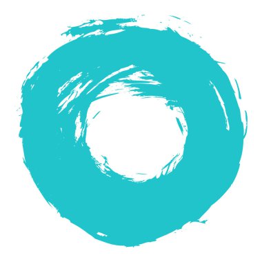 Brushstroke daire formu