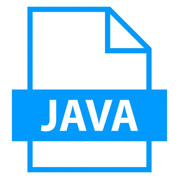 Nombre de archivo Extensión JAVA Type — Vector de stock