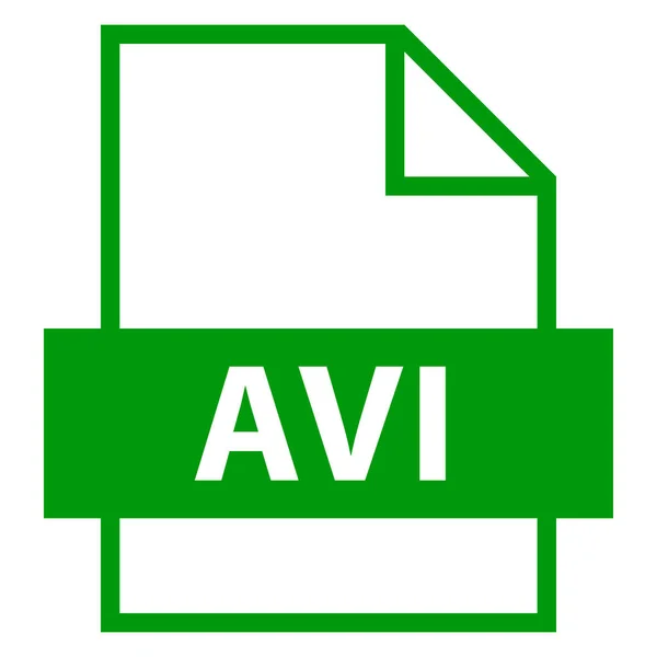 Nombre de archivo Extensión AVI Type — Archivo Imágenes Vectoriales