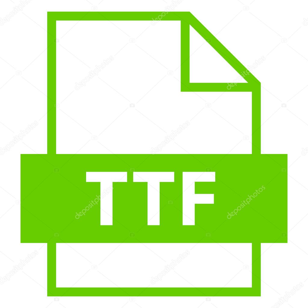 File Name Extension TTF Type