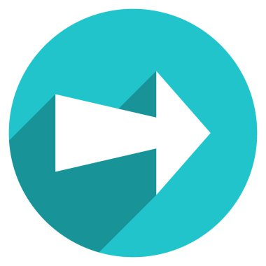 Ok işareti daire simgesi