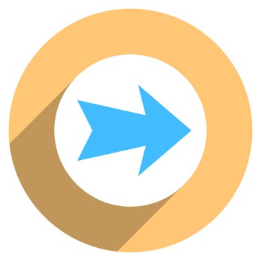 Ok işareti daire simgesi