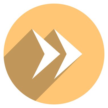 Ok işareti daire simgesi