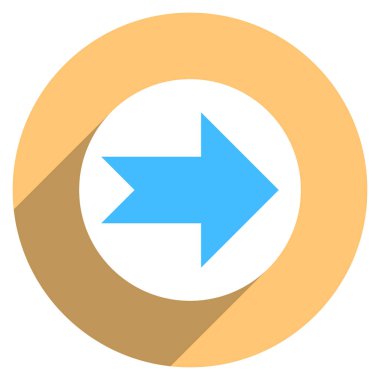 Ok işareti daire simgesi