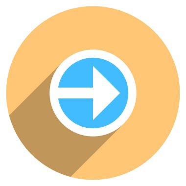 Ok işareti daire simgesi