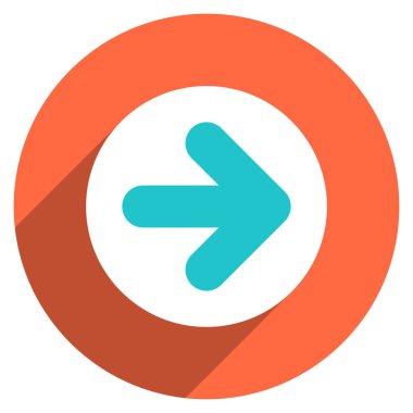 Ok işareti daire simgesi