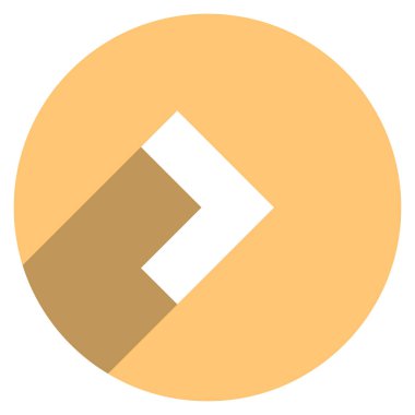 Ok işareti daire simgesi