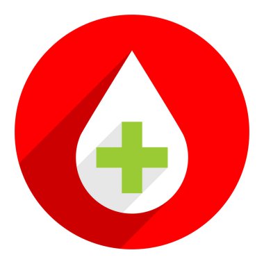 Drop Icon İlk Yardım Bağış İşareti