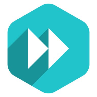 Ok işareti ileri veya geri simgesi