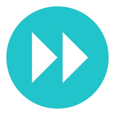 Ok işareti sarma daire daire simgesi