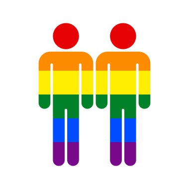 İnsanlar Lgbt hareketinin Gökkuşağı bayrağı