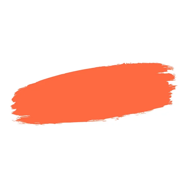 Coup de pinceau rouge — Image vectorielle
