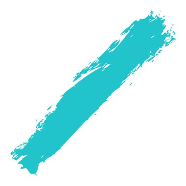 Yeşil boya Brushstroke