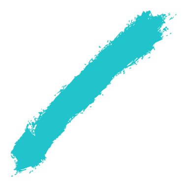 Yeşil boya Brushstroke