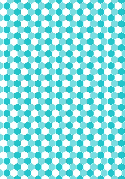 Seamless Hexagon Pattern Honeycomb Texture — Stock Vector