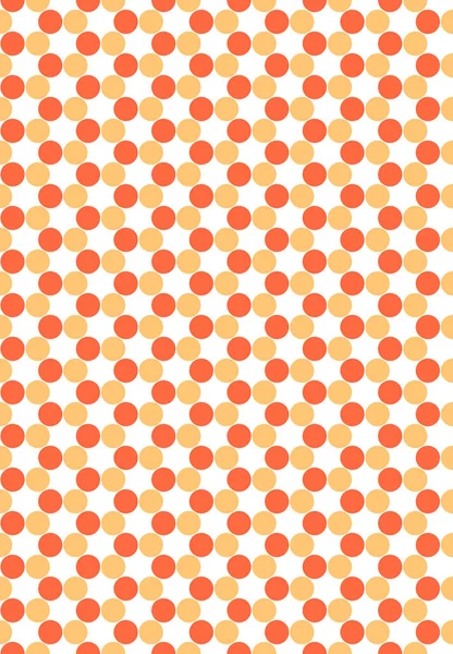 Seamless Pattern Colored Circular Shapes — Stock Vector