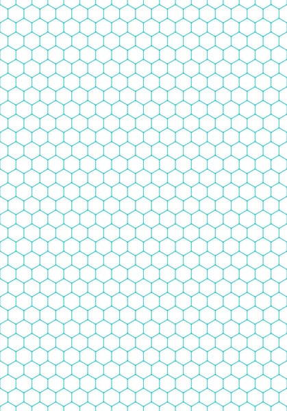Seamless Pattern Hexagon Shapes Texture — Stock Vector