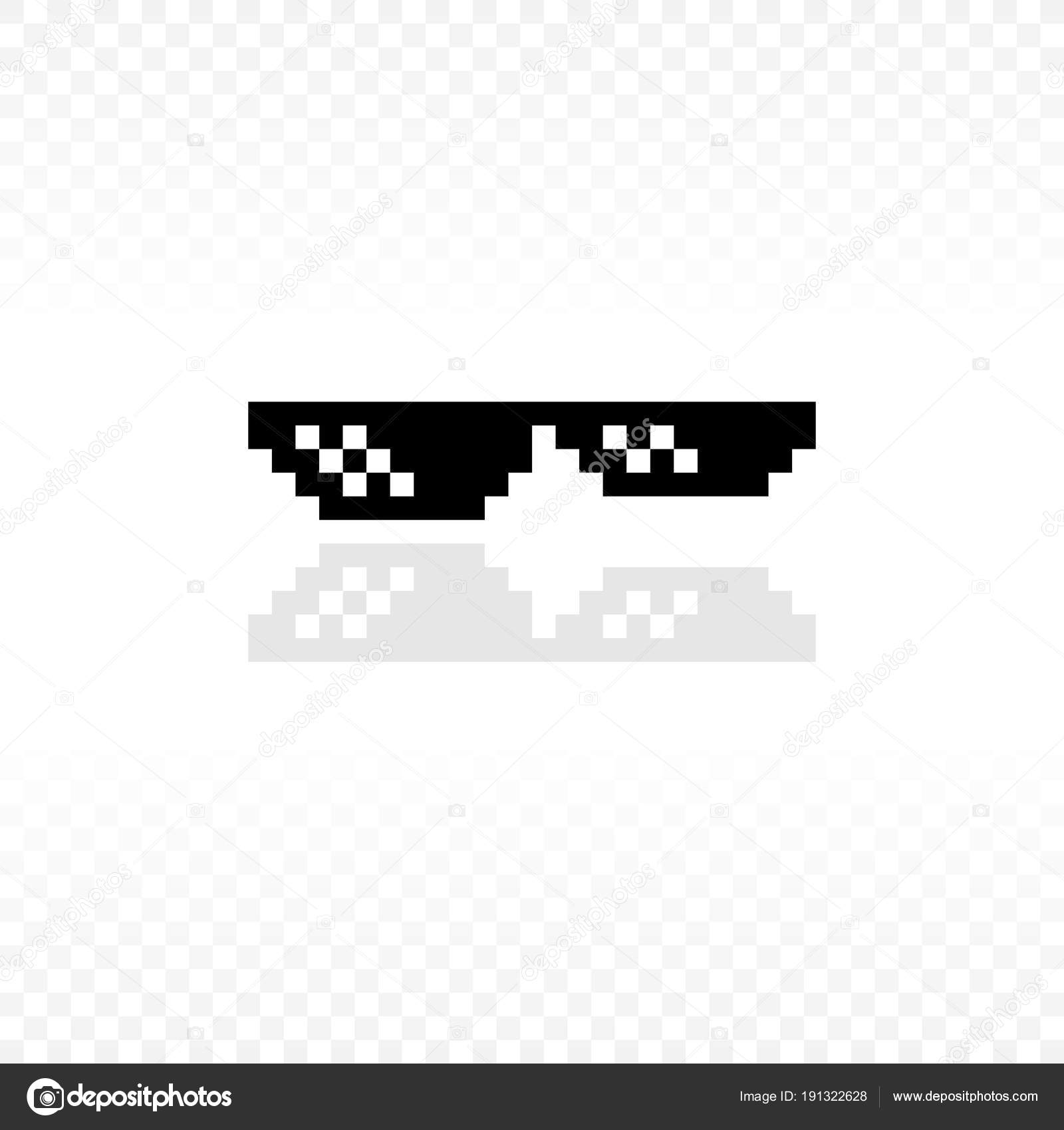 Meme glasses or Thug life or Like a boss or Deal with it Stock Vector Image  by ©ifeelgood #191322628