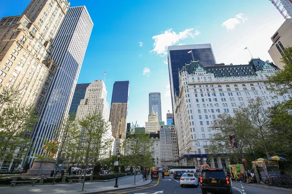 - New York. USAApril 2019. Ünlü bir simge. Skyline mimarisi. Şehir manzarası.