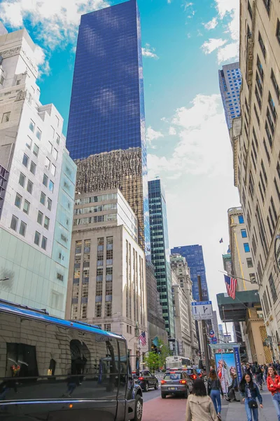 Naar New York Usa April 2019 Beroemde Bezienswaardigheid Skyline Architectuur — Stockfoto