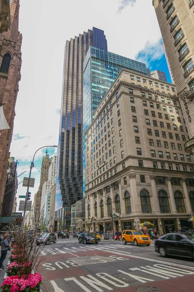 - New York. USAApril 2019. Ünlü bir simge. Skyline mimarisi. Şehir manzarası.