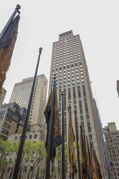 - New York. USAApril 2019. Ünlü bir simge. Skyline mimarisi. Şehir manzarası.