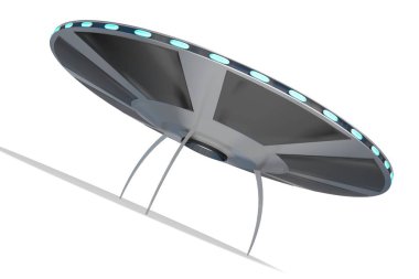 Uçan daire, Ufo - 3D görüntüleme