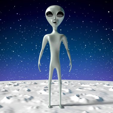 Uzaylı / Dünya dışı - 3D görüntüleme