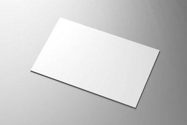 İş Kartı (55x85mm) modelleme - 3d biçimlendirme