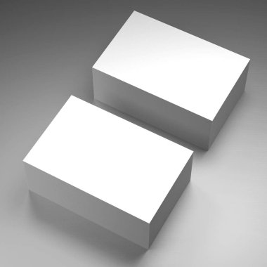 İş Kartı (55x85mm) modelleme - 3d biçimlendirme