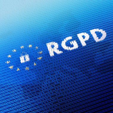 Rgpd / Gdpr - Genel Veri Koruma Yönetmeliği - 3d illüstrasyon