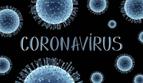 Coronavirus Covid Ilustrație — Fotografie, imagine de stoc