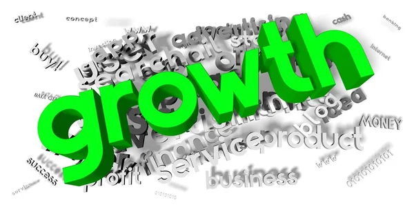 Growth Concept Illustration — Stock Photo, Image